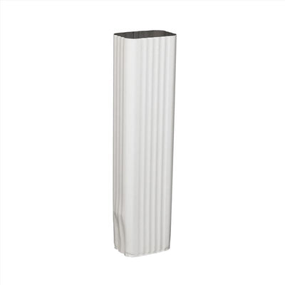 Amerimax 3 in. H X 4.25 in. W X 15 in. L White Aluminum K Downspout Extension