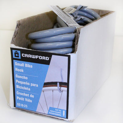 Crawford Medium Vinyl Coated Gray Steel 5.91 in. L Hook 20 lb