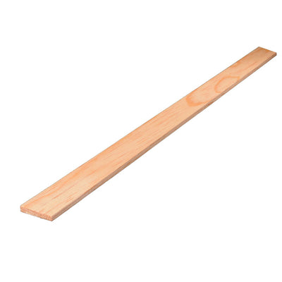 Alexandria Moulding 5/16 in. H X 1-3/8 in. W X 8 ft. L Unfinished Natural Pine Molding