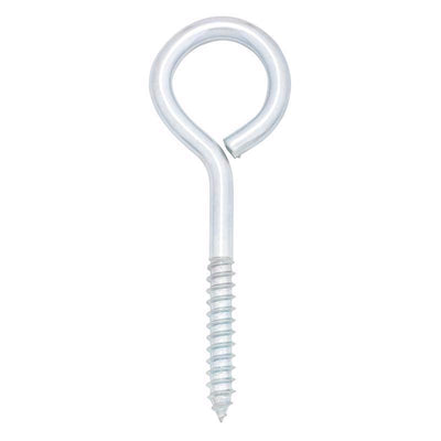 Hampton 3/8 in. X 5 in. L Zinc-Plated Steel Lag Thread Eyebolt Nut Included