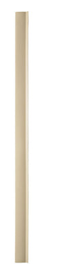 M-D Building Products 2.5 in. H X 0.08 in. W X 48 in. L Prefinished Almond Vinyl Wall Base