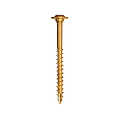 GRK Fasteners 5/16 in. in. X 2-1/2 in. L Star Low Profile Head W-Cut Structural Screws