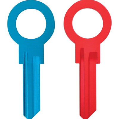 HILLMAN Zero Gravity House/Padlock Universal Key Blank KW1 Single