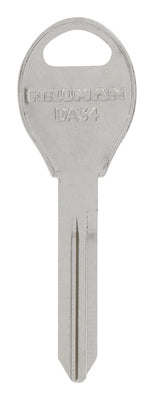 HILLMAN Traditional Key Automotive Key Blank DA-34 Double For Nissan