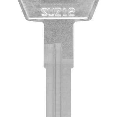 HILLMAN Traditional Key Motorcycle Key Blank SU-12 Double For Suzuki