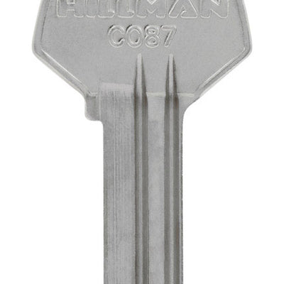 HILLMAN Traditional Key Automotive Key Blank CO87 Single For Corbin