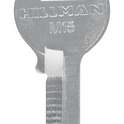 HILLMAN Traditional Key Padlock Key Blank M15 Single For Master Locks