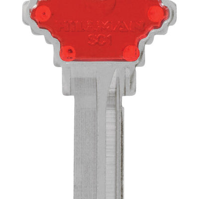 HILLMAN ColorPlus Traditional Key House/Office Key Blank SC1 Single