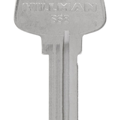 HILLMAN Traditional Key Automotive Key Blank S68 Single For Sargent