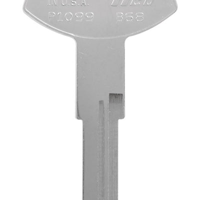 HILLMAN Traditional Key Automotive Key Blank B-68 Double For GM