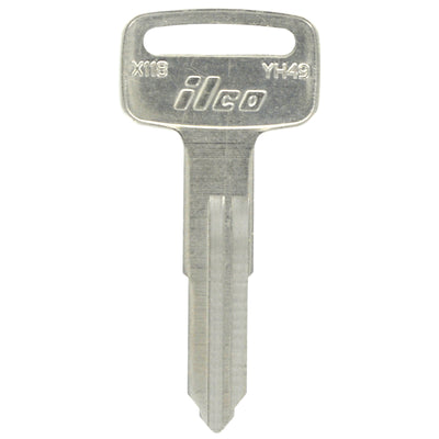 HILLMAN Traditional Key Motorcycle Key Blank YH-60 (X-118) Double For Yamaha