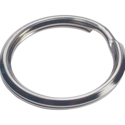 HILLMAN 1-1/8 in. D Tempered Steel Multicolored Split Rings/Cable Rings Key Ring