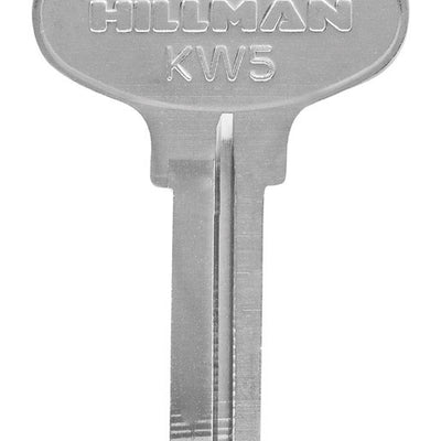 HILLMAN Traditional Key House/Office Key Blank 66 KW5 Single For Kwikset Locks