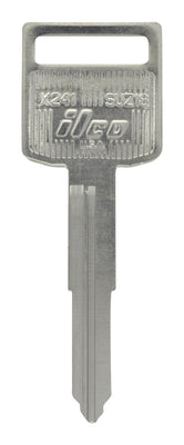 HILLMAN Traditional Key Motorcycle Key Blank SU-18 Double For Suzuki