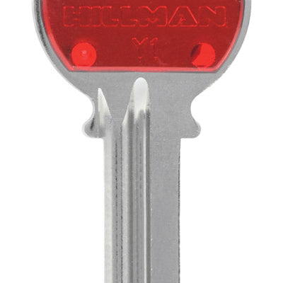 HILLMAN ColorPlus Traditional Key House/Office Key Blank Single