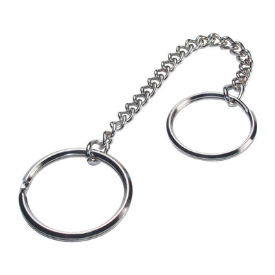 HILLMAN Metal Silver Belt Hooks/Pocket Chains Belt Hook Keychain