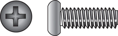 HILLMAN No. 10-32 Ga. X 1-1/4 in. L Phillips Flat Head Stainless Steel Machine Screws