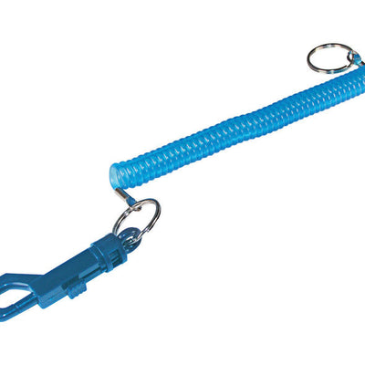 HILLMAN Plastic Assorted Jogger's Wrist Coil Keychain