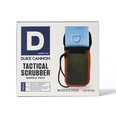 Duke Cannon Soap on a Rope Bath Sponge Set