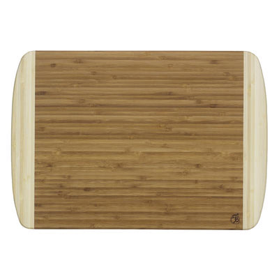 Totally Bamboo Kona Groove 18 in. L X 12.5 in. W X 0.63 in. Bamboo Cutting Board