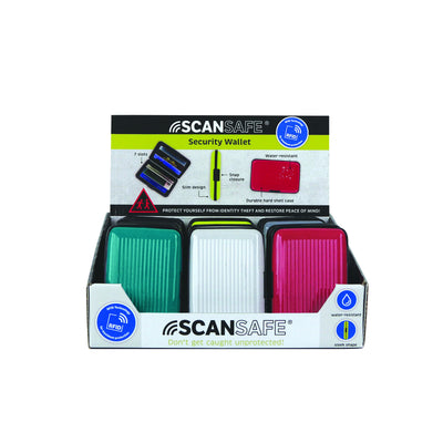 Scansafe Safety and Security Security Wallet Aluminum