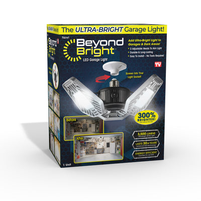 Beyond Bright LED Garage Light Plastic
