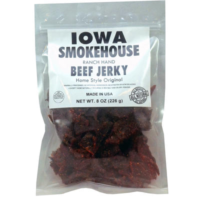 IOWA SMOKEHOUSE Ranch Hand Homestyle Original Beef Jerky 8 oz Packet