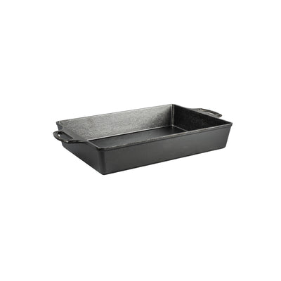 Lodge 13 in. W X 9 in. L Casserole Pan Black