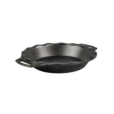 Lodge 12.44 in. W X 1.69 in. L Pie Pan Black