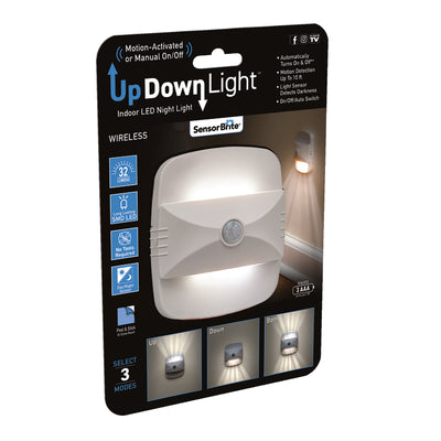 Sensor Brite UpDown Light As Seen on TV Wireless Motion Activated LED Light