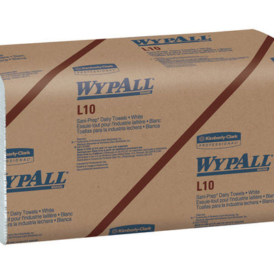 Wypall Dairy Towels 200 sheet 1 ply 12 pk