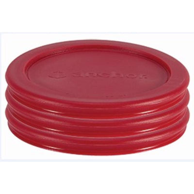 Anchor Hocking Red Reusable Lid 3 pk