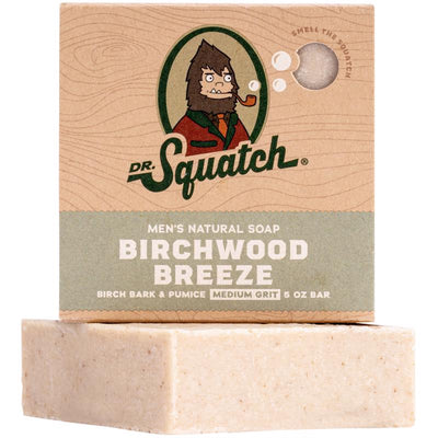 Dr. Squatch Birchwood Breeze Scent Soap Bar 5 oz