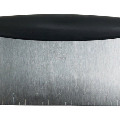 OXO Good Grips Gray Stainless Steel Multi-Purpose Scraper/Chopper