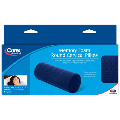 Carex Health Brands Navy Pillow