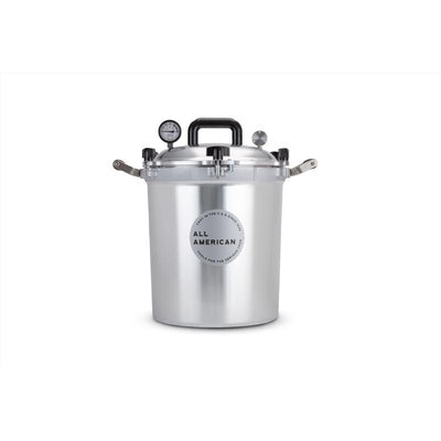 All American 1930 Cast Aluminum Pressure Canner 30 qt Silver