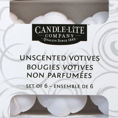 Candle-Lite White Unscented Scent Food Warmers Votive Candles