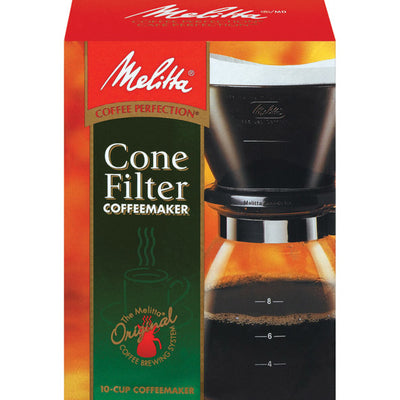 Melitta 10 cups Black Pour-Over Coffee Brewer