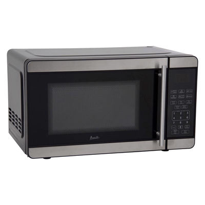 Avanti 0.7 cu ft Black/Silver Microwave 700 W