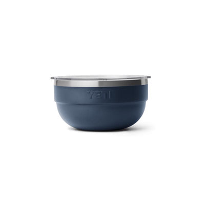 YETI Rambler 2 qt Stainless Steel Navy Bowl with Lid