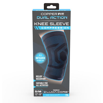 Copper Fit Dual Action Compression Knee Sleeve