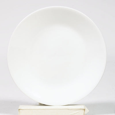 Corelle White Glass Winter Frost White Bread and Butter Plate 6-1/2 in. D