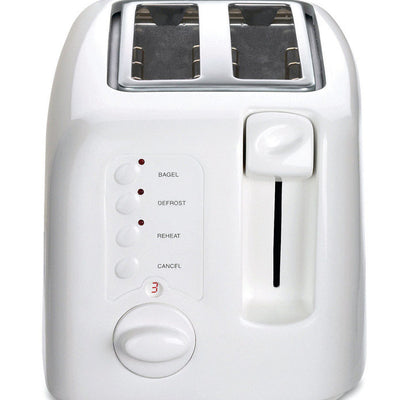 Cuisinart Plastic White 2 slot Toaster 7.2 in. H X 6.5 in. W X 11 in. D