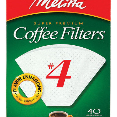 Melitta 12 cups White Cone Coffee Filter 40 pk