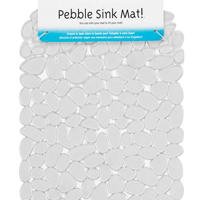 iDesign Graphite Plastic Sink Mat