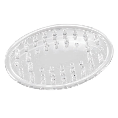 iDesign Clear Clear Silicone Bar Soap Saver