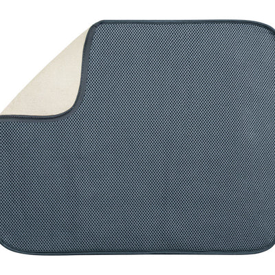 iDesign Pewter Microfiber Drying Mat
