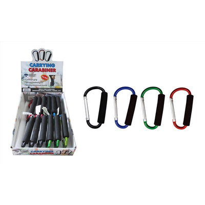 IIT Jumbo D Shaped Carabiner Hook Aluminum