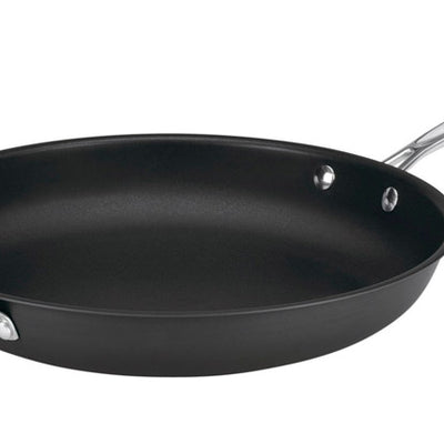 Cuisinart Chef's Classic Anodized Aluminum Skillet 14 in. Black
