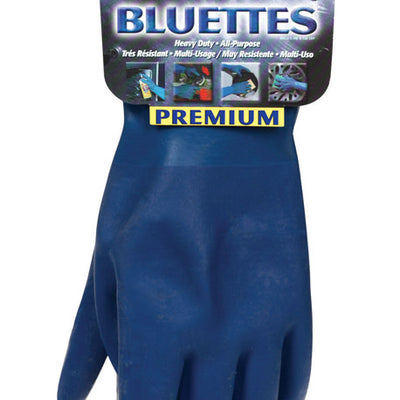 Spontex Bluettes Neoprene Cleaning Gloves L Blue